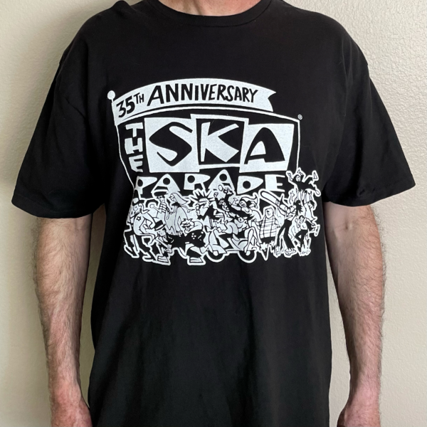 Ska Parade T-shirt 35th Anniversary (black version [3XL / 4XL / 5XL] - NEW!) - Image 2