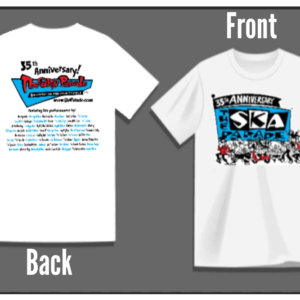 Ska Parade T-shirt 35th Anniversary (white version - NEW!)